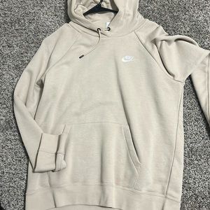 CREAM NIKE HOODIE ‼️